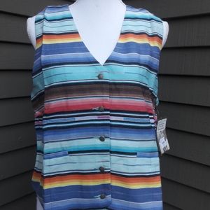 Tasha Polizzi Serape Wild West Show Vest